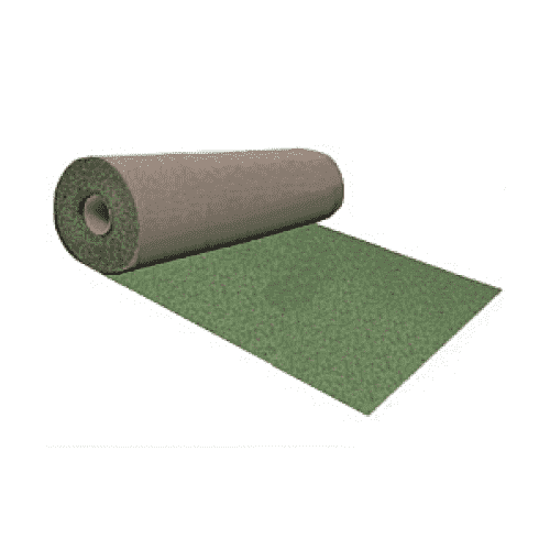 Зелёный ендовный ковёр