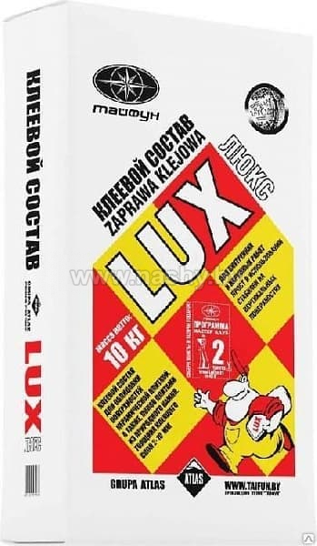 Клей для плитки универсальный LUX, 10кг