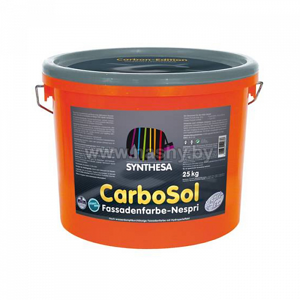 CarboSol Fassadenfarbe Nespri (База 1) Усиленная карбоном фасадная краска